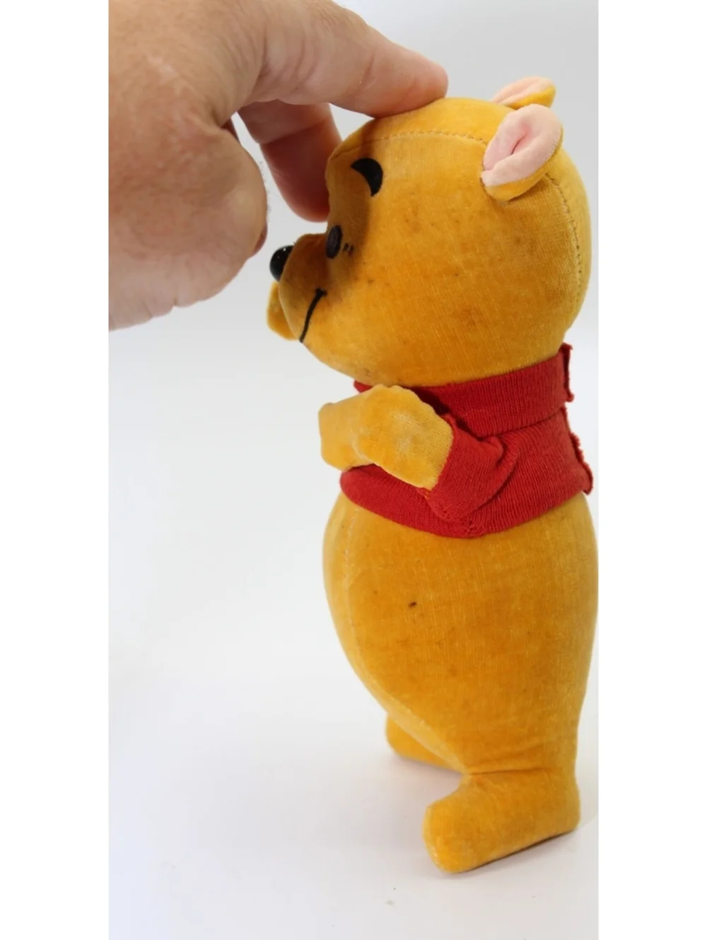VTG 1960's Disney Sears Gund Winnie the Pooh Saw Dust Filled Corduroy Plush Doll